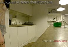 Hot Fitness Model Handjob Scene With Fake Director