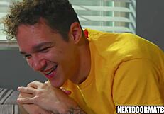 Jayden Marcos And Sam Ledger Engage In Intense Gay Sex In Dorm Room