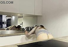 Hot Fitness Model Handjob Scene With Fake Director