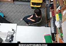 hot thief penelope reed deals with officer