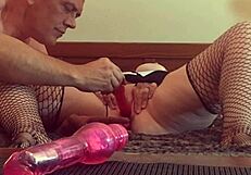 Granny Nuns Play with 2 Vibrators for Wild Orgasms