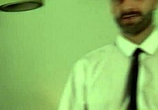 Submissive UK teen's pussy gets disciplined by maledom's big cock