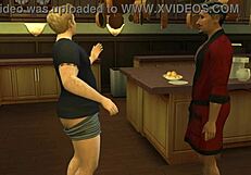 Gareth fucks father-in-law in mmf threesome