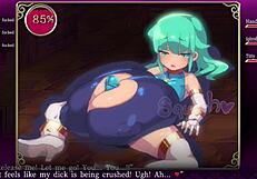 Curvy Big Tits Succubus Mage Kanade's Futanari Dungeon Quest Creampie Part 3