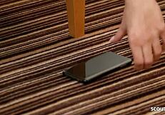 Jolee Love Cums on Her Couch