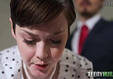 My Small Secretary Jade Valentine Getting Fucked By Robby Echo!