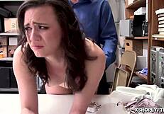 i'm seeing this dark haired teen 18+ in the shop with police officer