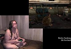 Playing naked through Last of Us Part 2