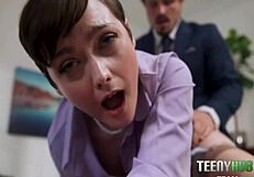 My Small Secretary Jade Valentine Getting Fucked By Robby Echo!