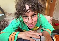 Stepmom Proves Skills with Rough Anal and Blowjob for Job