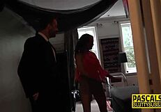 Busty Fetish Milf Rides Pascal White Hard!