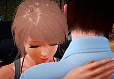 Blonde With Big Tits And Ass In Erotic Anime Cartoon Game Scenes