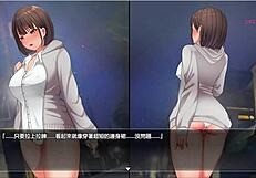 Midnight convenience store adventure in skimpy underwear seeking thrilling stimulation