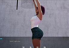 Does Shauna Play Basketball With Wvm 4?