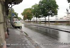 man, this hungarian babe from the street got drilled pov in my flat