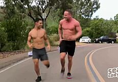 Jack cassian bareback contrasts with sean cody's gay fantasy