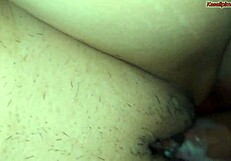dirty teen 18+ stepsister with small waist gets creampie in big pussy on sofa