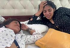 Rich Uncle's Threesome with Stepsisters Sucking Pussy and Cock