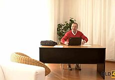 Old4k Girl Has Sex with Older Neighbor