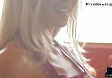 Perfect MILF Blonde from Houston Texas Undresses in Hot Photoshoot