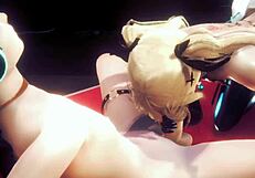 yaoi femboy mizu gives sloppy blowjob and rides bareback in wild chair session. sissy trap in japanese anime porn drives me nuts.