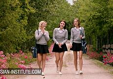 Alyssa Reece Bent Over For Threesome Assfucking At House Party