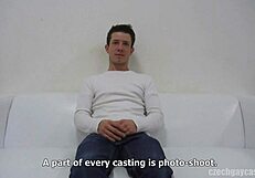 i sucked mirek's big cock in czech gay casting pov