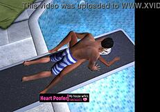 Taken at the public swimming pool jumping board