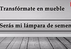 Transform Into Furniture and Become My Semen Lamp JOI in Spanish