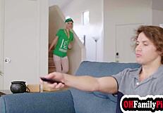 it is my teen 18+ stepsisters jessie saint day so she wants a gift and stepbro jay romero gave his dick