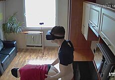 Bican Fucking Hard on Kitchen Counter!