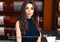 Being a dik: library date with a hot rich girl