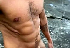 Fucking on beach stones in RJ