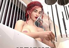 Complete Gameplay Of Knockout Master Part 11 Featuring A Redhead In The Bathroom