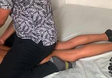 He Dominated My Stepsister with Erotic Massage
