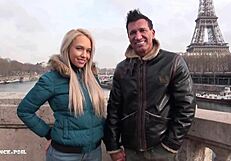 Sextape shows real couple having sex on honeymoon in paris.