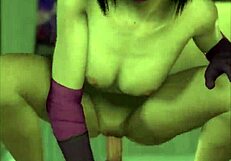 cartoon characters dance and striptease in anime hentai style