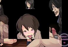 No Pants Exposure in Wild School Cartoon Scene