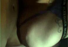 Boobs and big black cock in amateur porn video