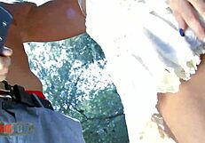 Spanish pornstar damaris outdoor fucking with leo galvez!