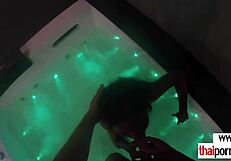 Asian Teen 18+ Gives Her Boyfriend a Sexy Footjob Hardcore!