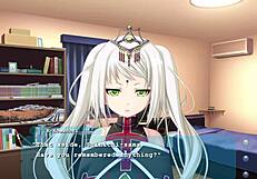 Princess roommate making out in dorm