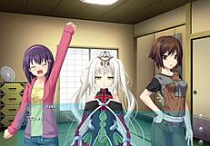 Princess roommate making out in dorm