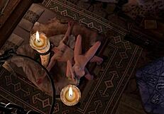 slim blonde rides cock sideways in skyrim parody