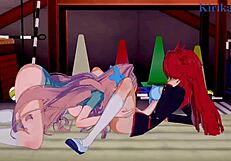 kanade am and maria cadenzavna eve explore lesbian hentai play