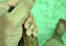 novinho dotado feels cute in brazilian shower