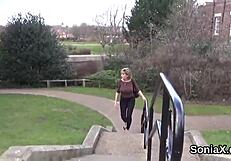 i can't believe unfaithful british milf lady sonia shows her huge tits at wedding