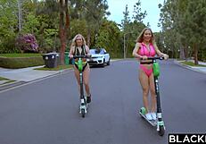 दो गोरी लड़कियां जिम के बाद बीबीसी की दीवानी, ब्लैक्ड स्टोरी