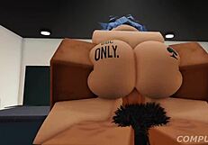 he shows off his awesome crib