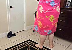 Big Tits BBW MILF Bent Over Doggystyle At The Park, Fat Ass Creampied.